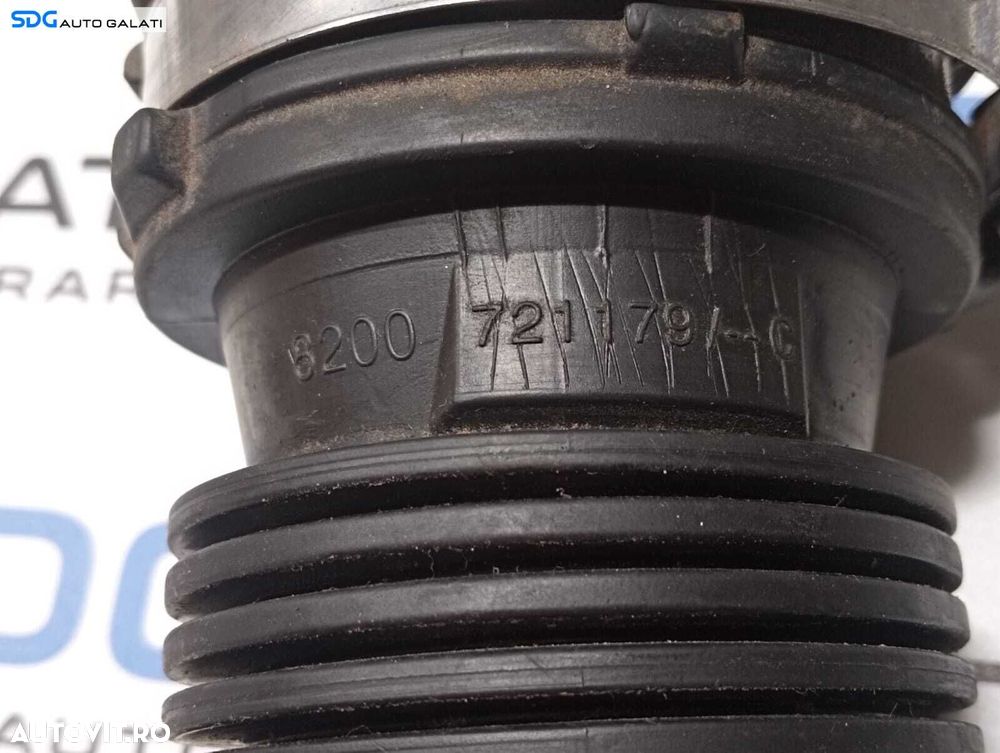 Conducta Furtun Tub Tubulatura Admisie Aer Turbo Turbina Turbosuflanta Nissan Juke F15 1.5 DCI 2010 - 2014 Cod 8200721179 8200721179-C [M4418] - 4