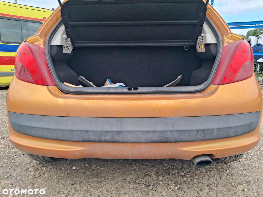 ZDERZAK TYLNI TYL PEUGEOT 207 3D KHW - 1