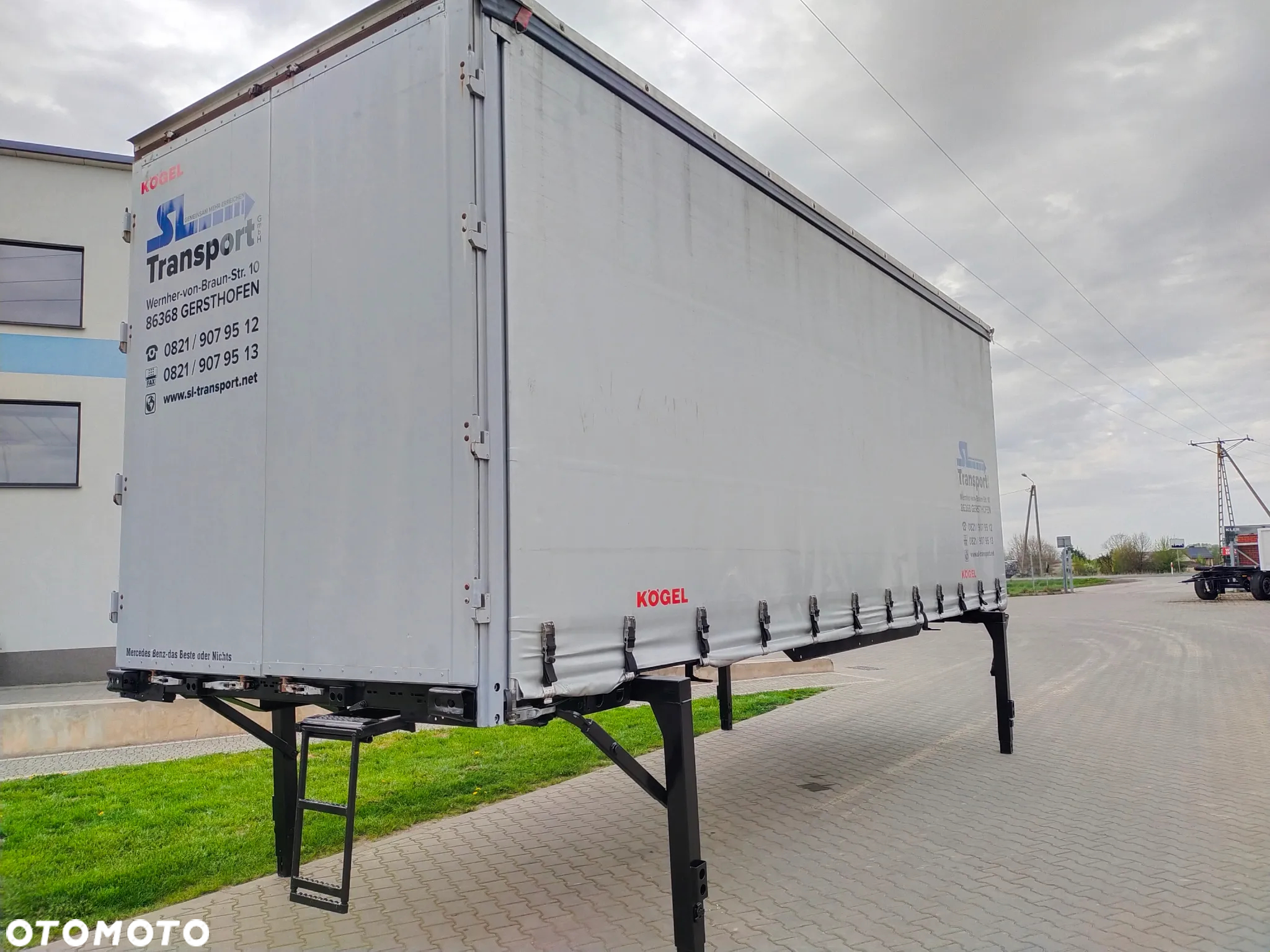 Kögel Zabudowa BDF firanka wysokość w środku 265 cm - 8