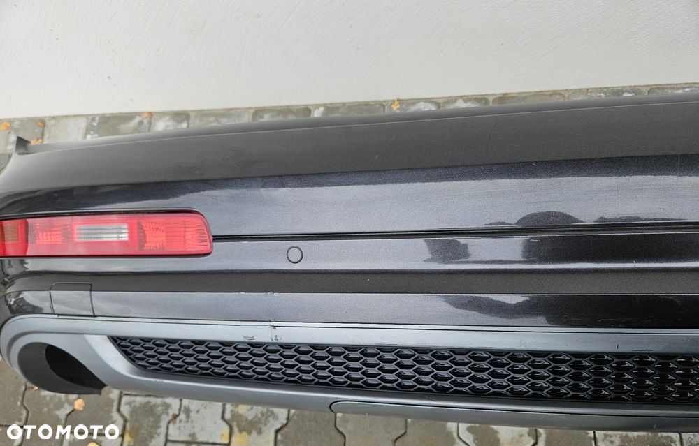 AUDI Q7 4L LIFT 09-15R ZDERZAK TYL TYLNI S-LINE KOMPLETNY LZ7L 4L0807521 AK - 7