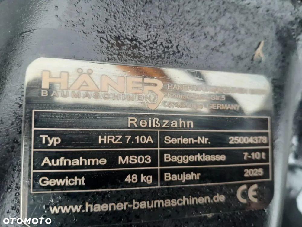 Pazur zrywak do korzeni ripper Lehnhoff MS01 MS03 CAT305 fi45 - 6