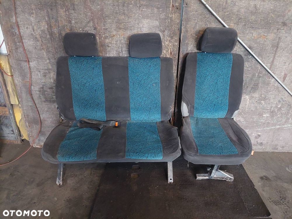 FOTEL DRUGI RZĄD FOTELE KANAPA ŁAWKA VOLKSWAGEN TRANSPORTER T4 - 1
