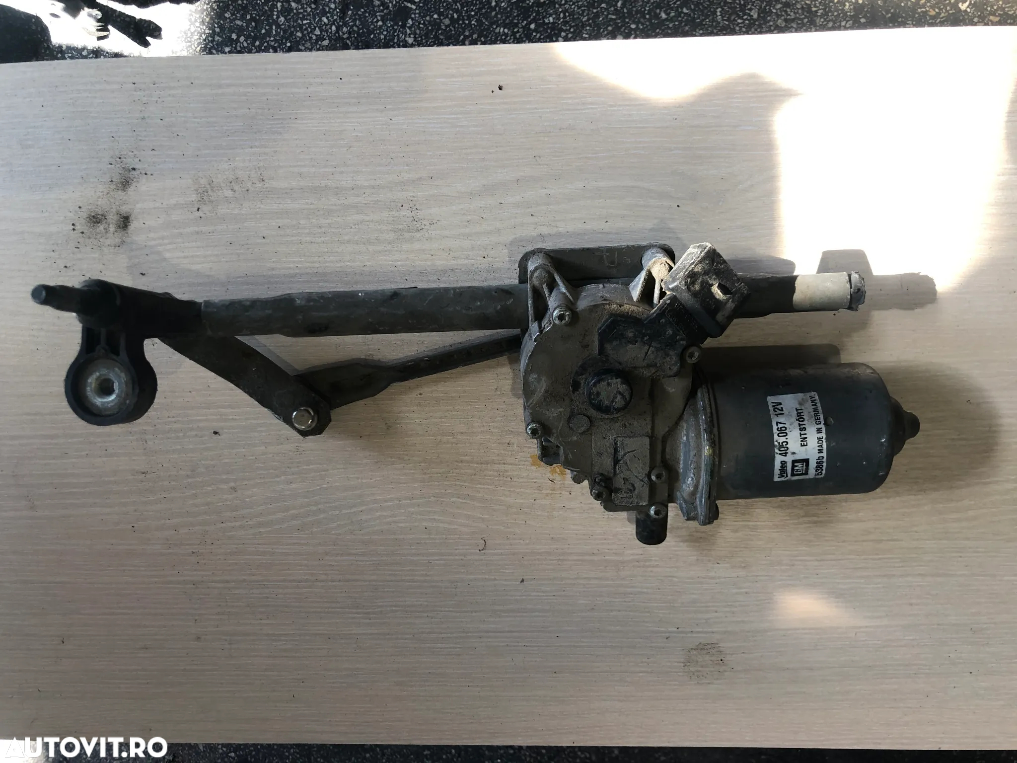 Ansamblu complet cu motoras stergatoare Opel Corsa D - 8