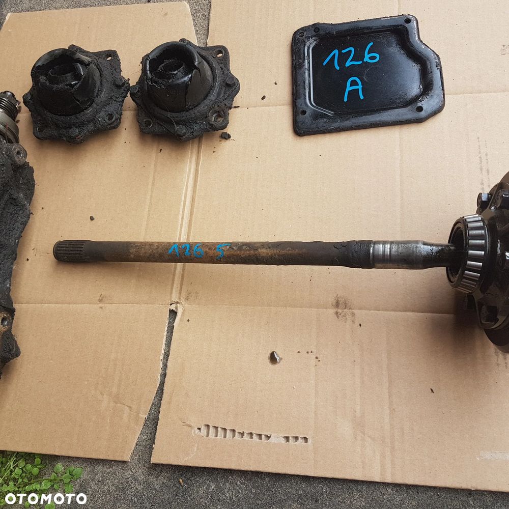 skrzynia biegów korpus dekiel półoś wałek główny mechaniz róznicowy fiat 126p maluch unikat z takim przebiegiem - 14