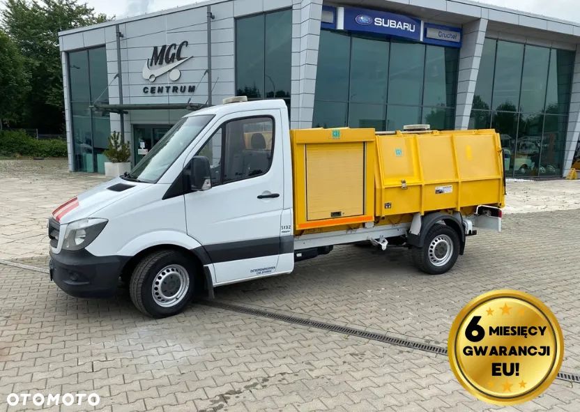 Mercedes-Benz Sprinter 316 CDi Automat / ŚMIECIARKA / ZGNIATARKA / WEBASTO / BEZWYPADKOWY / 1WŁ! - 2