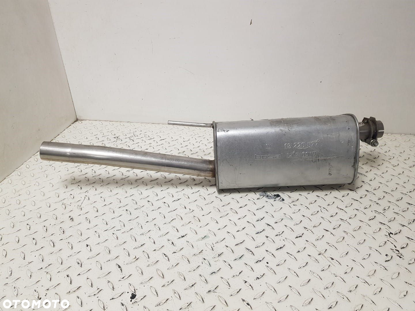 FABRYCZNIE NOWY ORYGINALNY TŁUMIK KOŃCÓWKA WYDECHU OPEL CORSA C COMBO C 01 -11 BOSAL GM 13220575 - 2