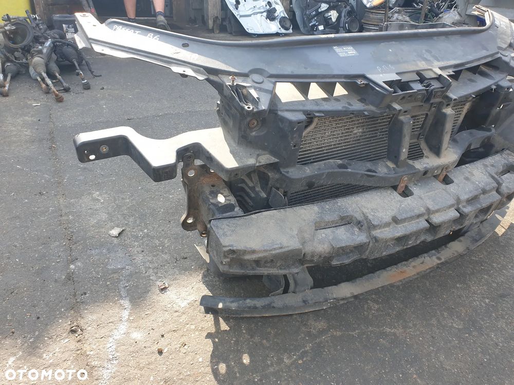 PAS PRZEDNI WZMOCNIENIE CZOŁOWE KOMPLET CHŁODNIC VW PASSAT B6 2.0 TDI - 3