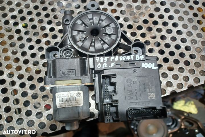 Motoras macara geam fata dreapta 3C095979 988705 Volkswagen VW Passat - 1