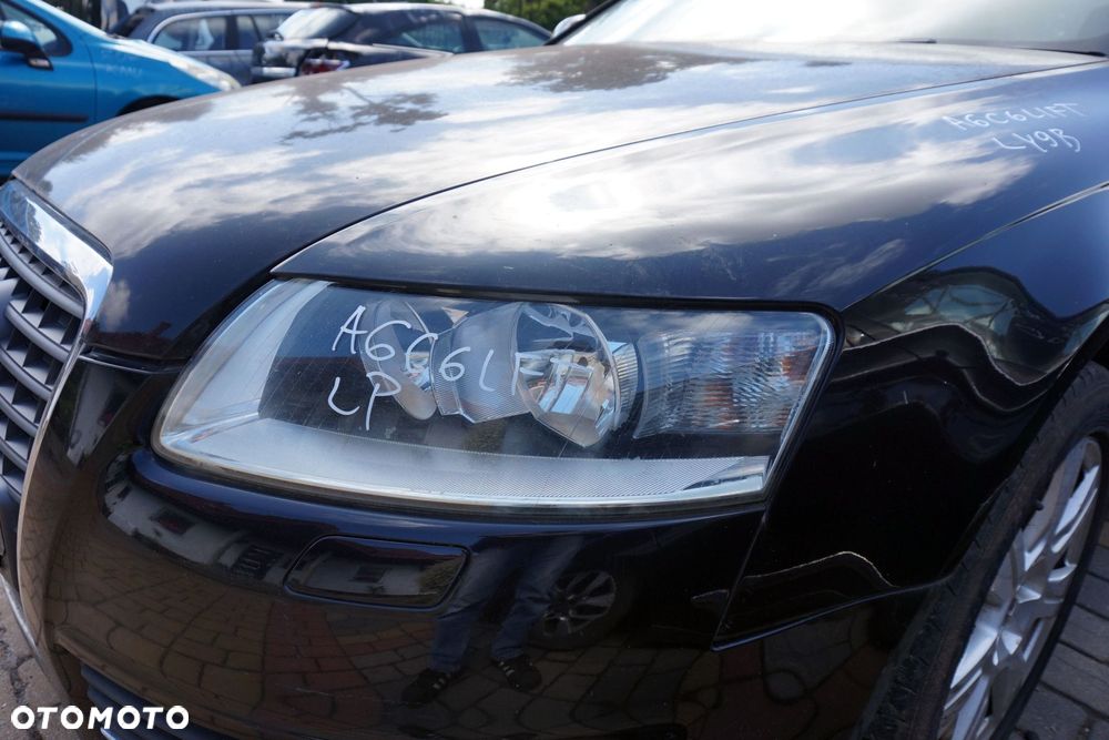 MASKA ZDERZAK BŁOTNIKI LAMPY A6 C6 LIFT LY9B  AUDI 2008-2011 CZARNY PRZÓD KOMPLETNY - 20