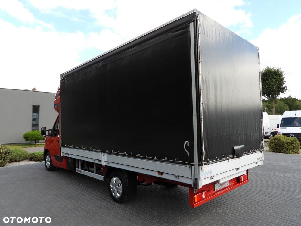 Renault MASTER PLANDEKA 10 PALET WEBASTO TEMPOMAT LEDY KLIMATYZACJA  165KM - 11