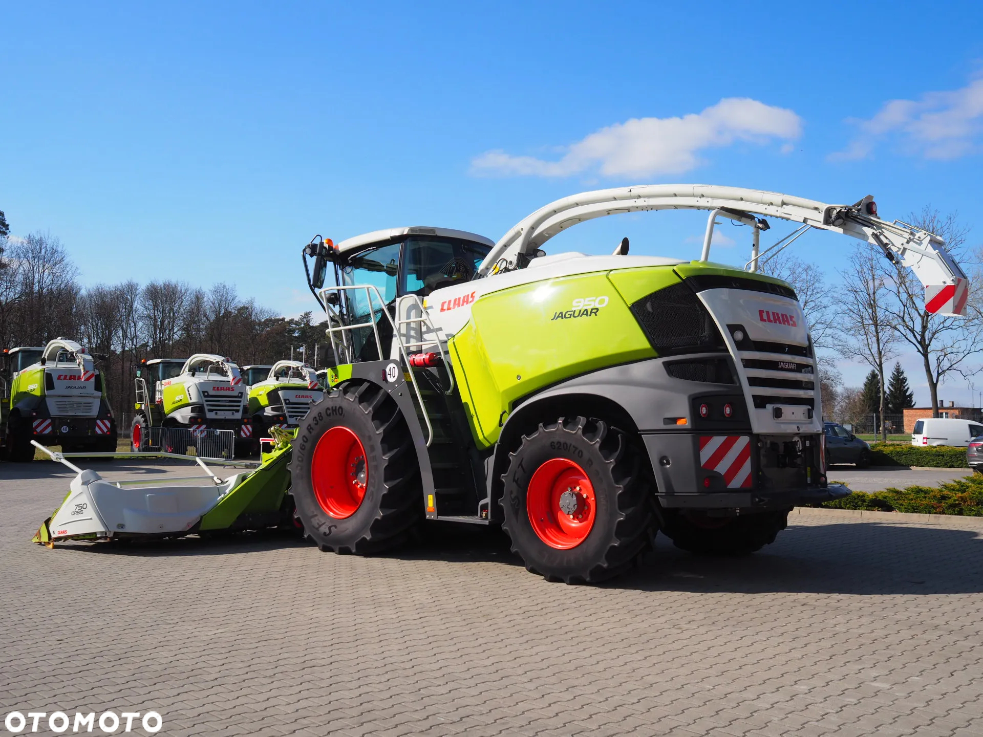 Claas Jaguar 950 4WD + Orbis 750 - 3