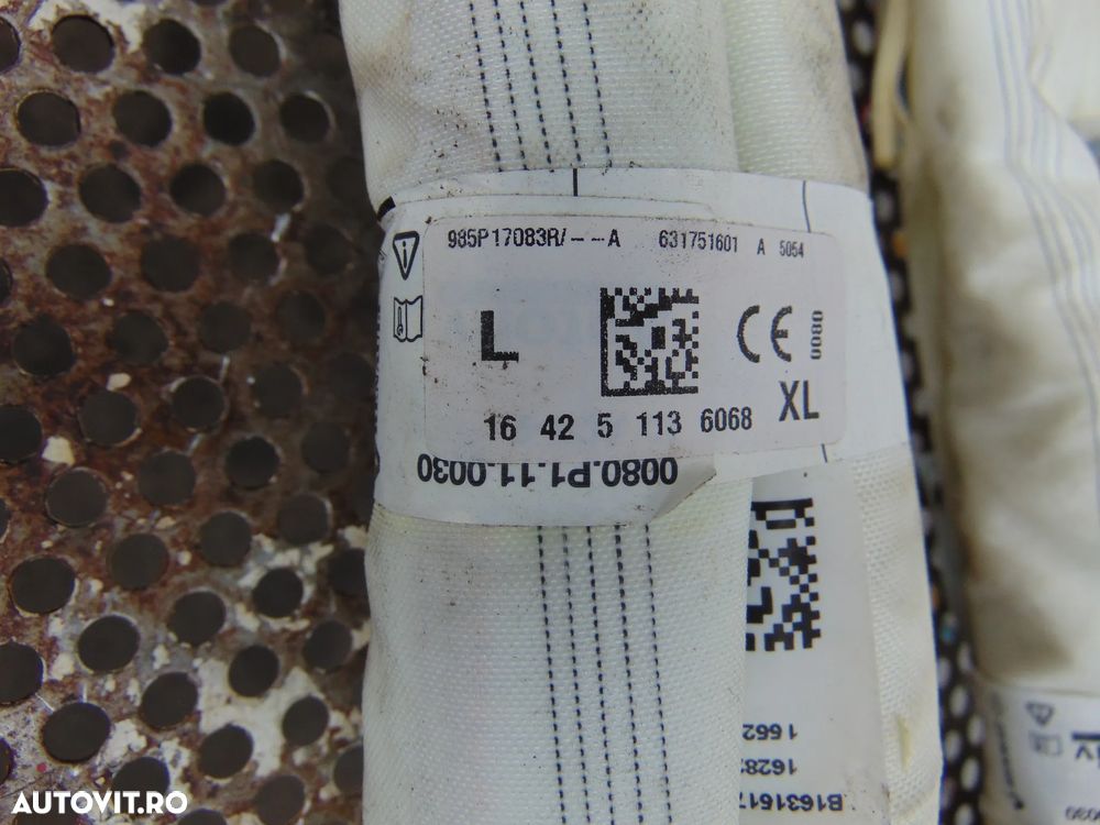 Airbag cortina Renault Megane 4 combi 2016-2023 airbag lateral stanga dreapta cortine - 3