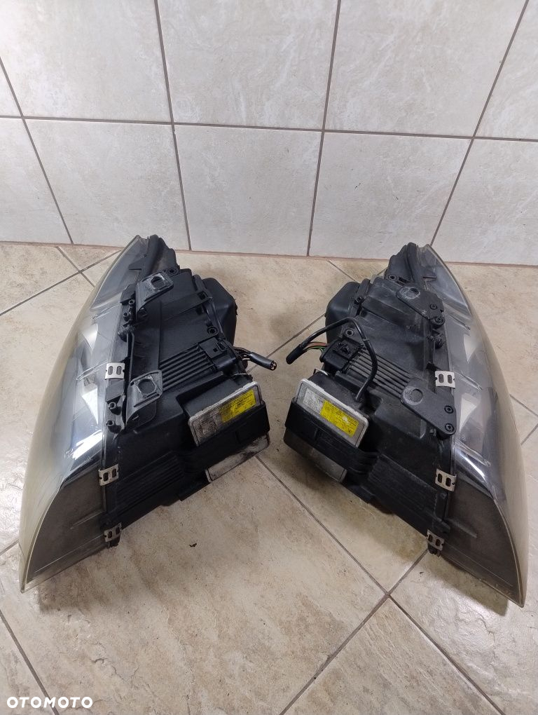 Audi a4 b6 cabrio lampa prawa lewa przód reflektor komplet xenon - 4