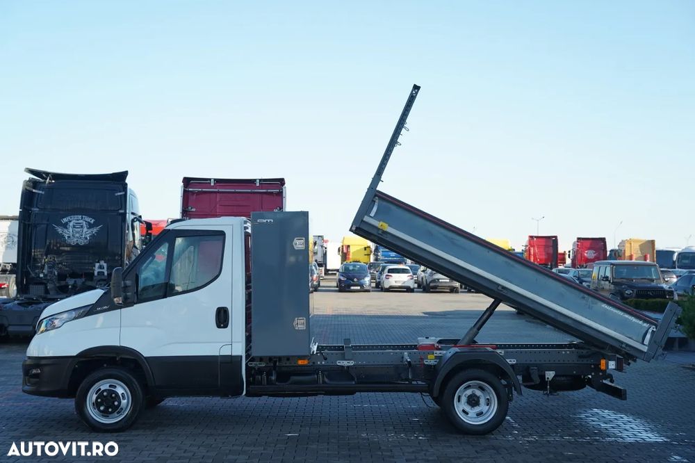 Iveco DAILY 35-140 / BENĂ BASCULABILĂ DIN OȚEL / ROȚI DUBLE PE PUNTEA SPATE / CUTIE DE VITEZE MANUALĂ / IMPORT - 5