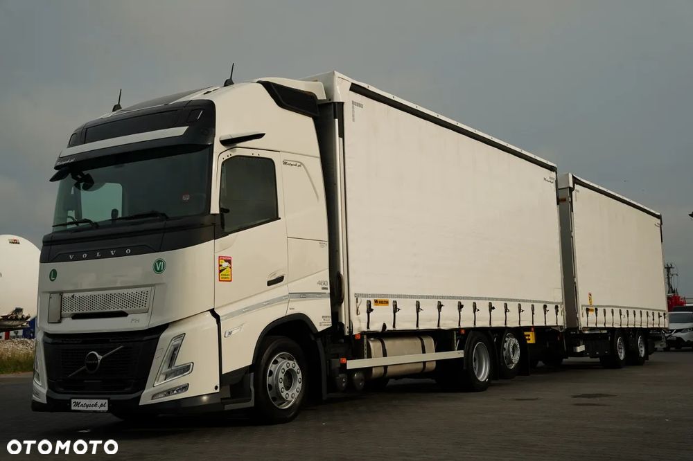 Volvo FH 460 / ZESTAW TANDEM / 120 M3 / PRZEJAZDOWY / I-SAVE / KLIMA POSTOJOWA / OŚ PODNOSZONA / SKRĘTNA / WIELTON / - 2