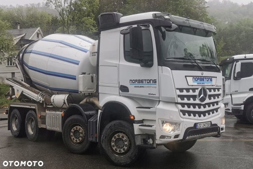 Mercedes-Benz AROCS 3551 STETTER LEJEK HYDRAULICZNY 10 MB - 12