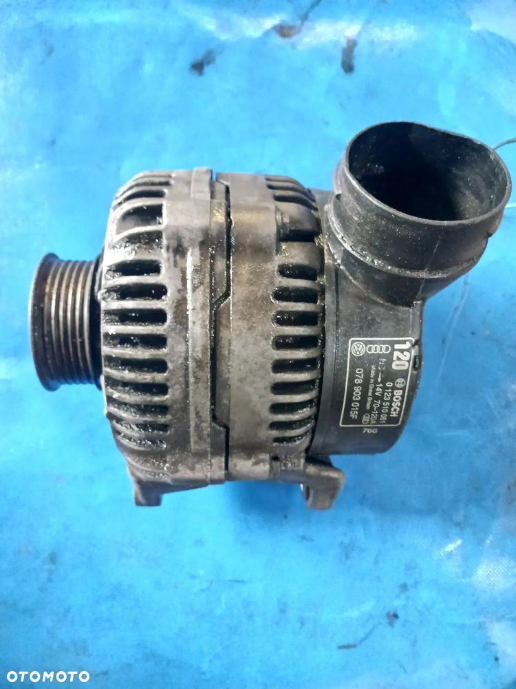 Alternator Audi A6 C5 A4 B5 vw passat B5 2.8 0123510061 078903015F Bosch 120A - 1