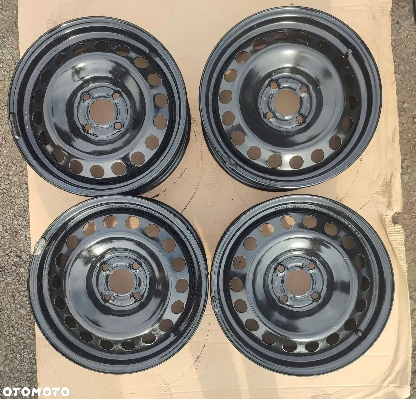 Felgi stalowe Ford B-Max 15 cali 6Jx15 4x108 ET37.5 - 1