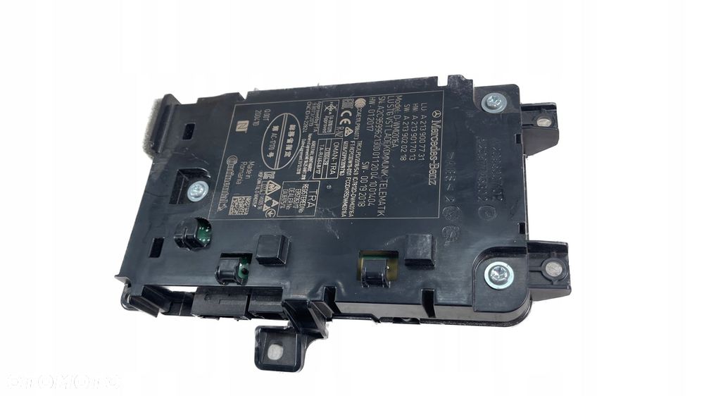 $MERCEDES 213 MODUŁ ŁADOWANIA TELEFONU A2139007731 - 4
