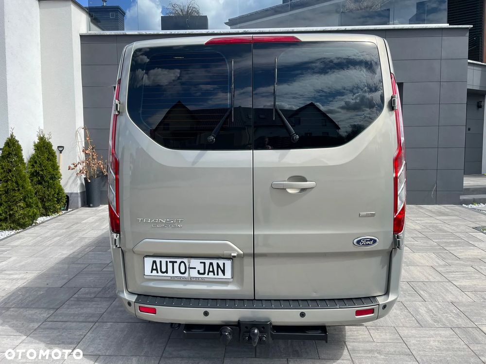 Ford TRANSIT CUSTOM Klima Navi Kamera Grzane Fotele 2xDrzwi Boczne Skóry Dubel Kabina Tempomat 2xPdc Rury - 6
