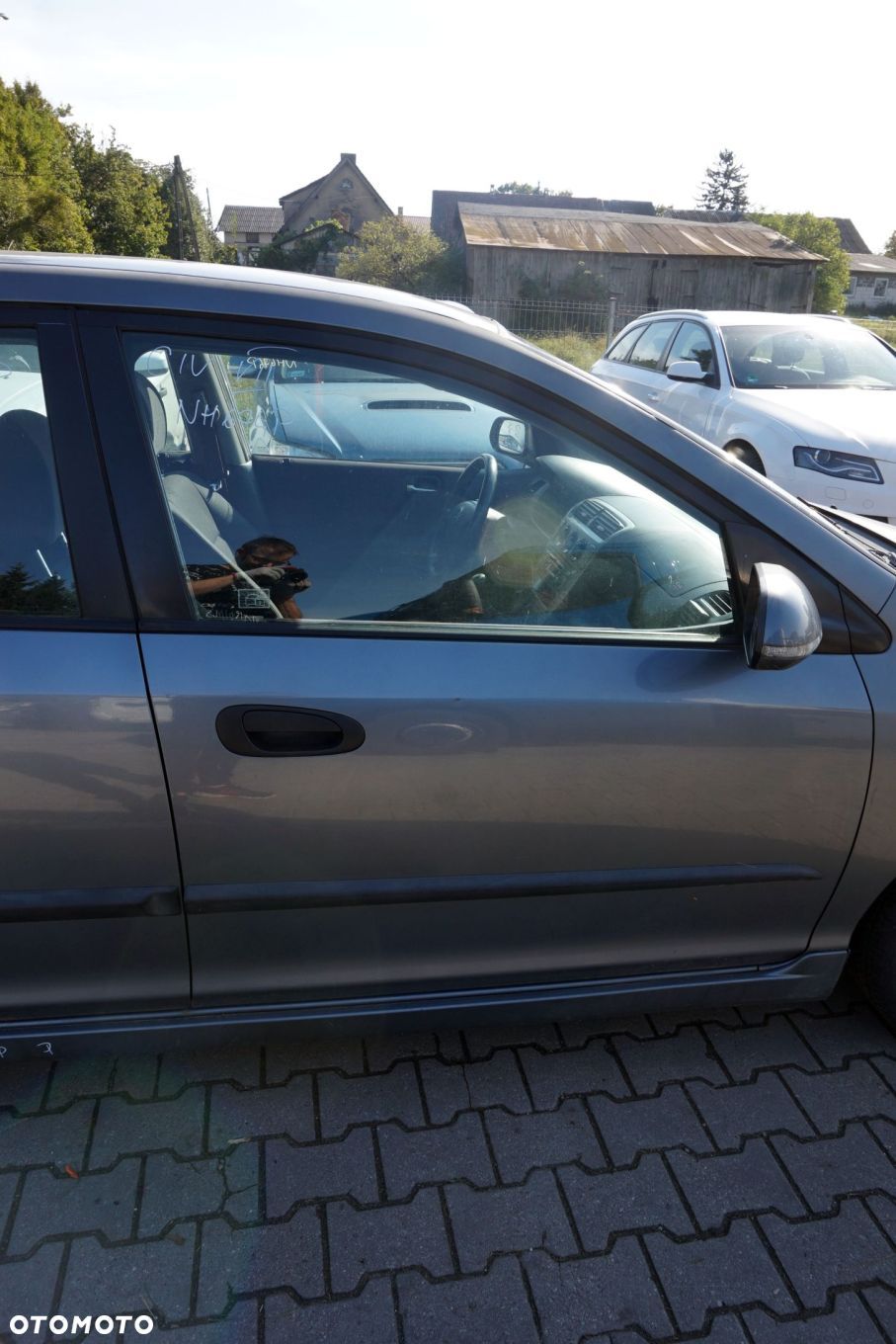 DRZWI PRZEDNIE PRAWE CIVIC VII LIFT 5D HB NH674P  SZARY COSMIC HONDA 2004-2006 - 1