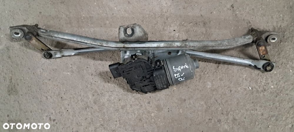 Mechanizm Silniczek Wycieraczek Przód Przedni VW Passat B5 Skoda Superb I - 4