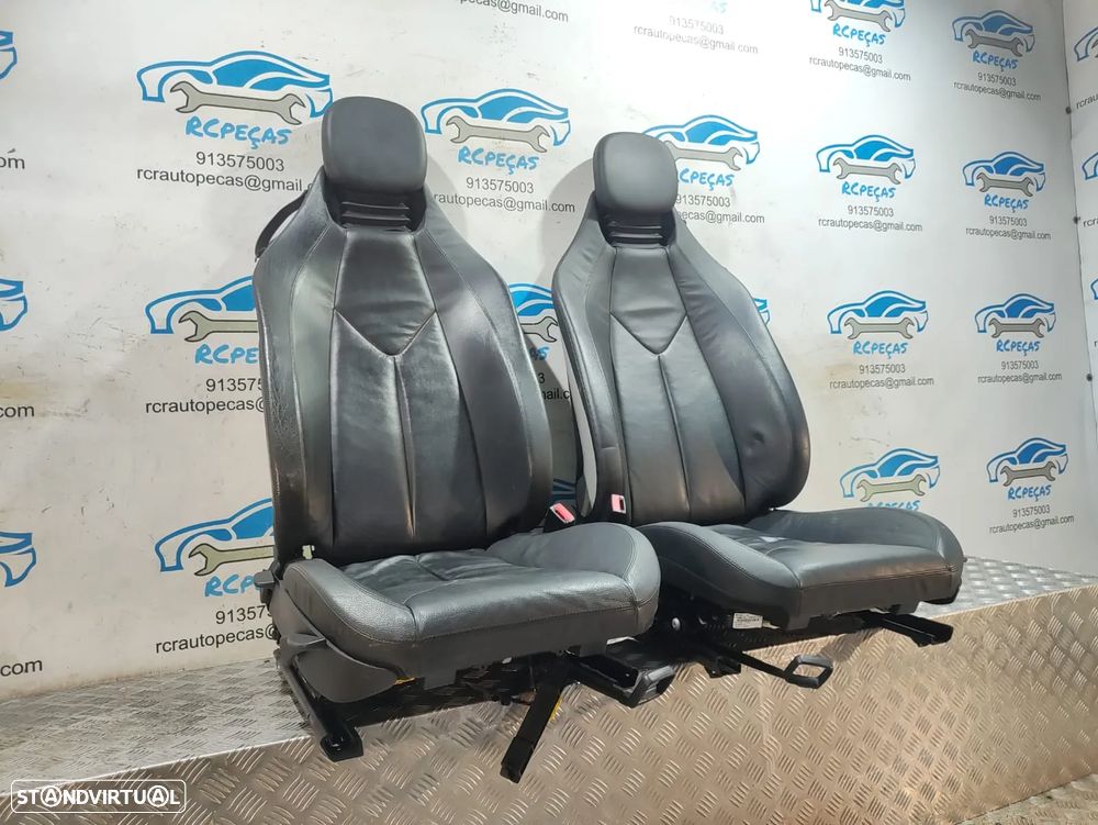 Conjunto Bancos Frente Frontais Pele Mercedes Benz SLK R171 - 9