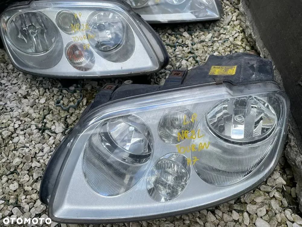 VW REFLEKTOR LEWE PRAWE VOLKSWAGEN REFLEKTORY LAMPA LAMPY OPRAWKA ŻARÓWKI - 4