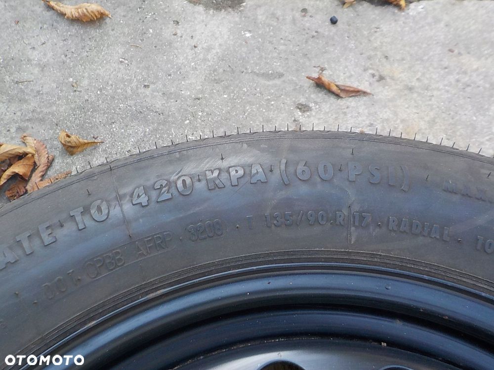 FORD KUGA I DOJAZDÓWKA R17 5X108 135/90/17 8V41-AA - 5