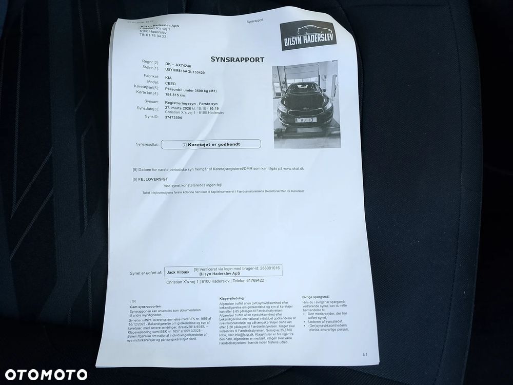 Kia Ceed 1.6 CRDi 136 ISG Vision - 9