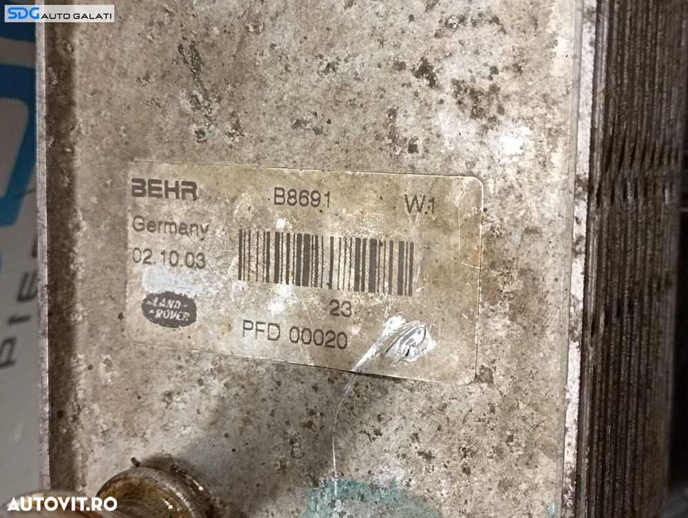 Termoflot Radiator Racitor Racire Ulei Motor Land Rover Range Rover Vogue 4.4 i 2002 - 2012 Cod PFD00020 7503692 [M7914] - 3