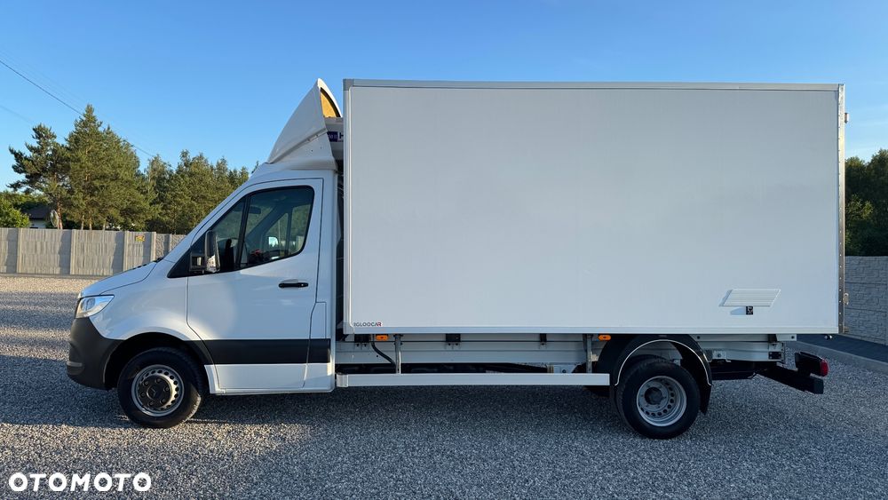 Mercedes-Benz Sprinter Salon Polska, 2.0 silnik, kontener chłodnia! Koła bliźniacze, JAK NOWY! - 9