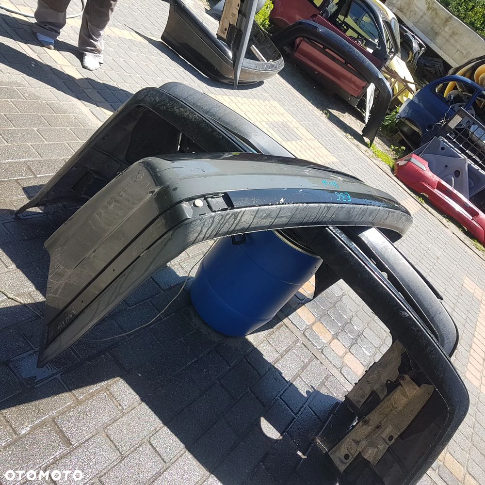 zderzak tył tylny spoiler nakładka ślizg osłona wydechu bmw 3 e46 e36 bmw 5 e39 oryginał - 8