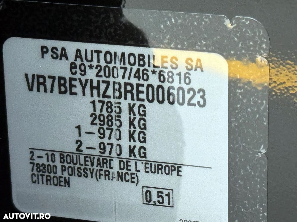 Citroën C4 1.5 BlueHDi 130 S&S EAT8 MAX - 34