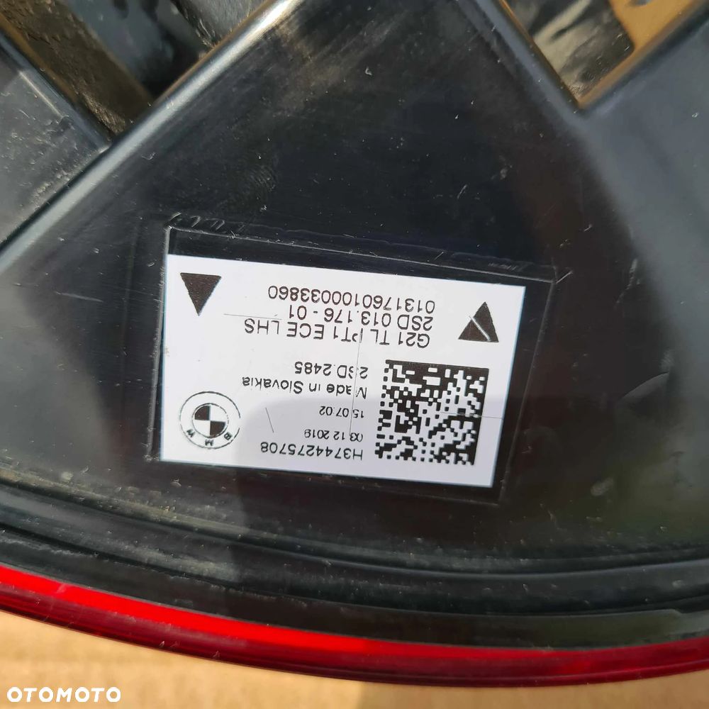 BMW 3 G21 LAMPA LEWA TYLNA KOMBI ORG - 2