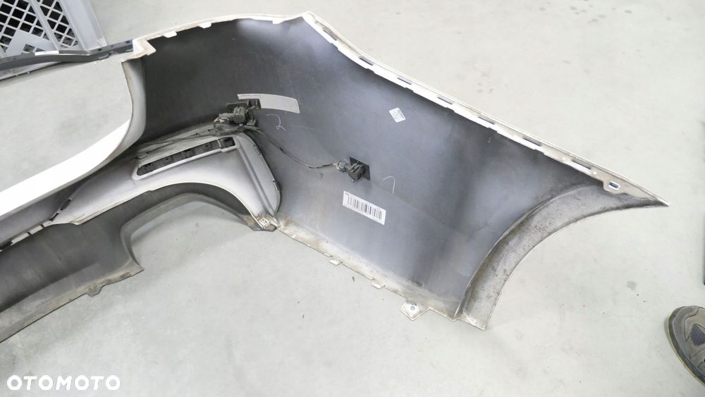 bmw 5 g31 zderzak tylny tył m-pakiet kompletny 6xpdc alpinweiss a300 - 7