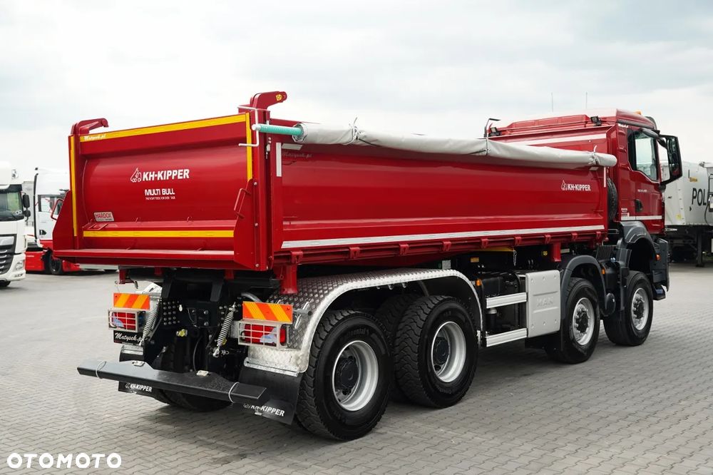 MAN TGS 41.480 / 8X8 / WYMIEŃ SWÓJ STARY NA NOWY / WYWROTKA 3 STRONNA / BORDMATIC / KH KIPPER / AUTOMAT / FABRYCZNIE NOWA - 2026 R / DOSTĘPNY OD RĘKI - 17