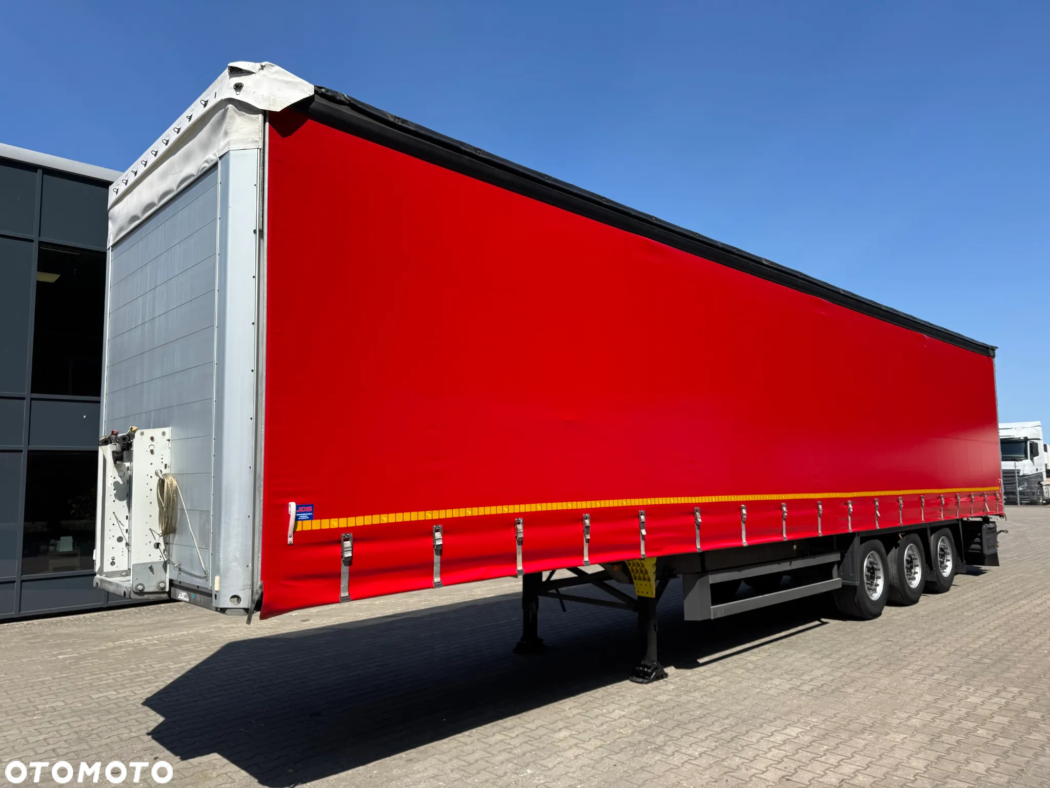 Schmitz Cargobull Firanka, Nowe Plandeki, 2 osie podnoszone!! - 5