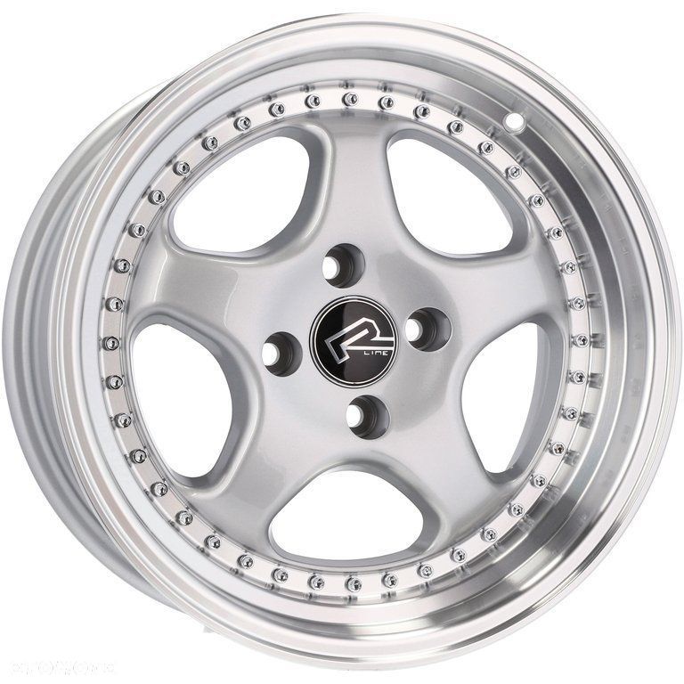 4x Felgi 14 4x100 m.in. do VW Golf II Jetta BMW E30 E21 HONDA CRX Civic IV V VI Rant - BK660 - 4