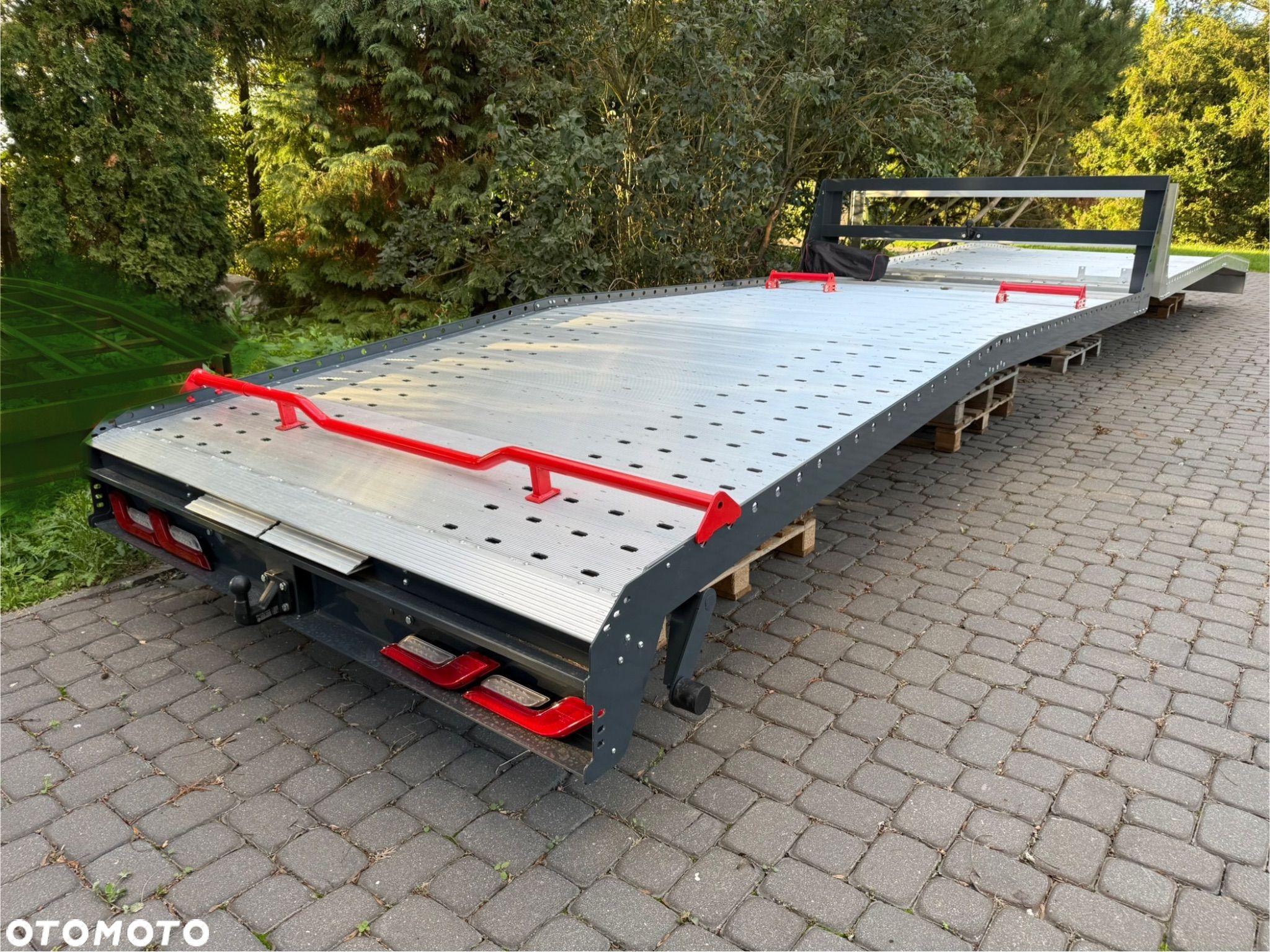 Najazd aluminiowy zabudowa laweta autolaweta pomoc drogowa Mercedes Sprinter Fiat Ducato Renault Master Iveco Daily - 1