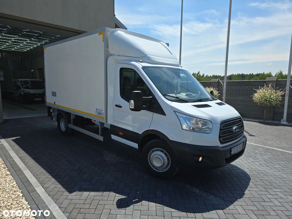 Ford TRANSIT 350-170 IZOTERMA WINDA 750Kg 48 Tyś Km SERWIS ASO FORD DO OSTATNIEGO Km SALON PL STAN JAK NOWY TEMPOMAT KLIMA ELKTRYKA ASYSTEN KIEROWCY WZMOCNIONE TYLNE ZAWIESZENIE RESOR + PODUSZKI PNEŁMATYCZNE - 5