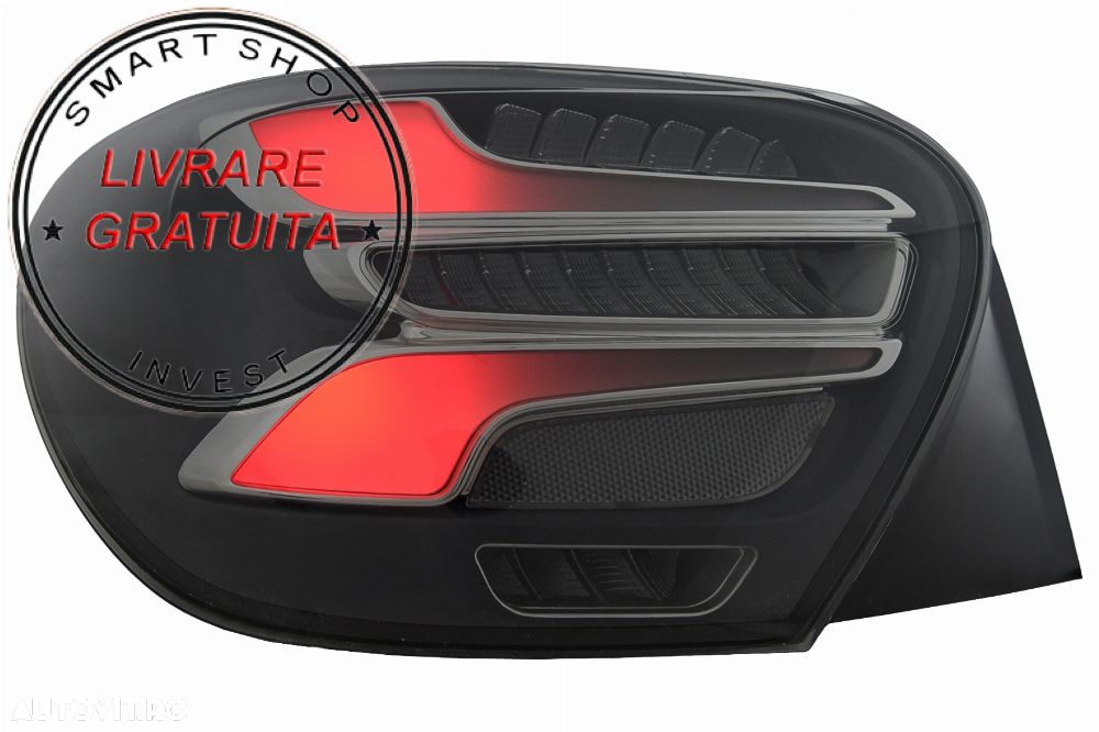 Stopuri LED Mercedes A-Class W176 (2013-08.2015) Facelift Design Fumurii cu Semnal- livrare gratuita - 18