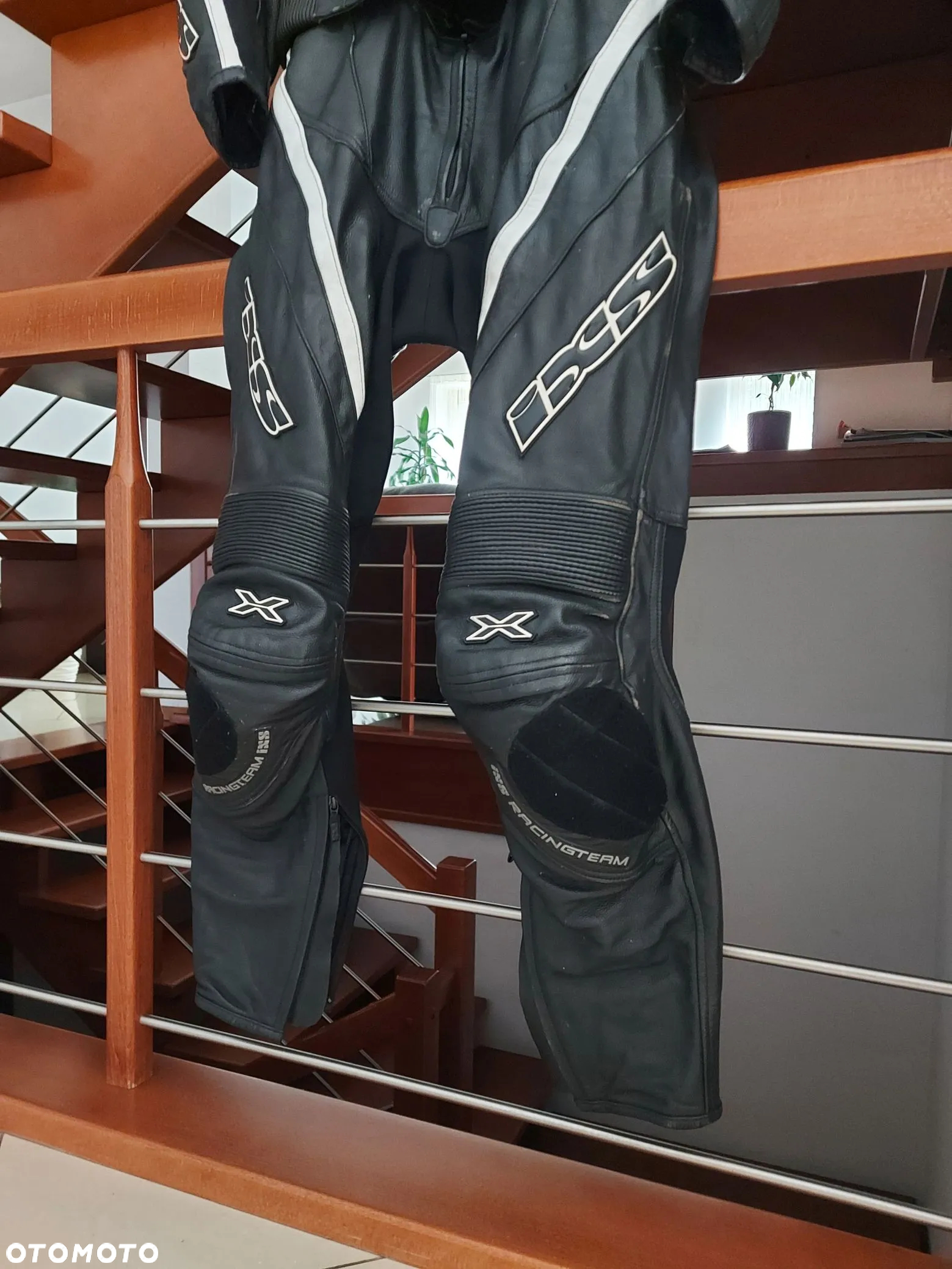KOMBINEZON MOTOCYKLOWY IXS SKÓRA DWUCZĘŚCIOWY r1 cbr gsxr yzf gsx zxr zx6 zx10 cbf fz - 6
