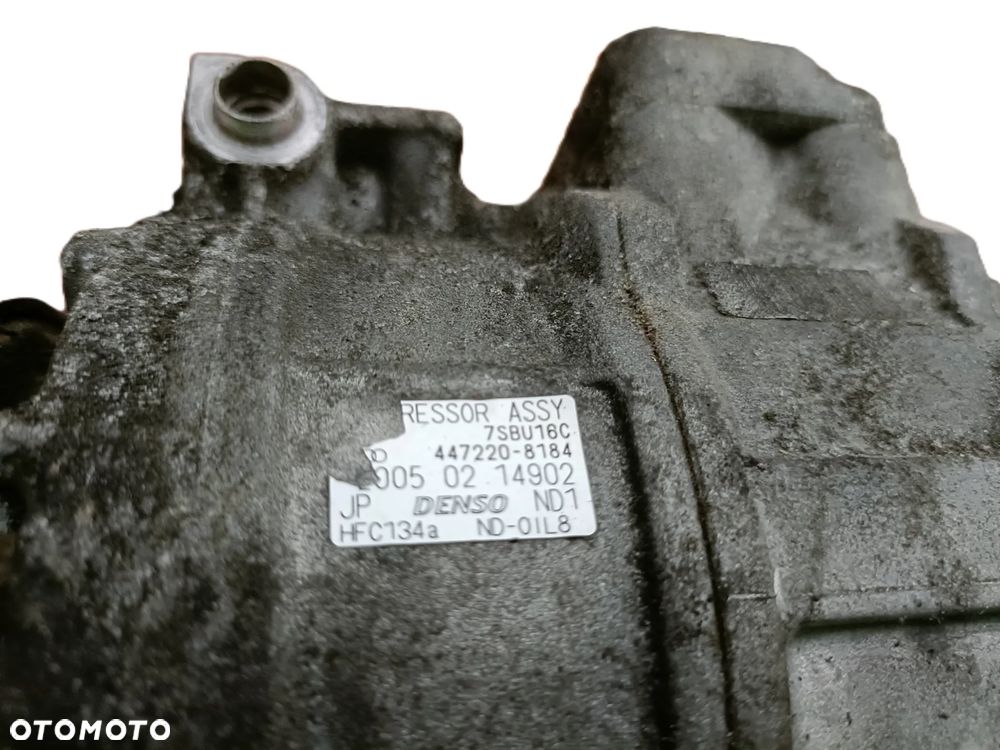 VOLKSWAGEN PASSAT B5 LIFT 96-00 r. 1,9 TDI SPRĘŻARKA KOMPRESOR KLIMATYZACJI 447220-8184 + - 5