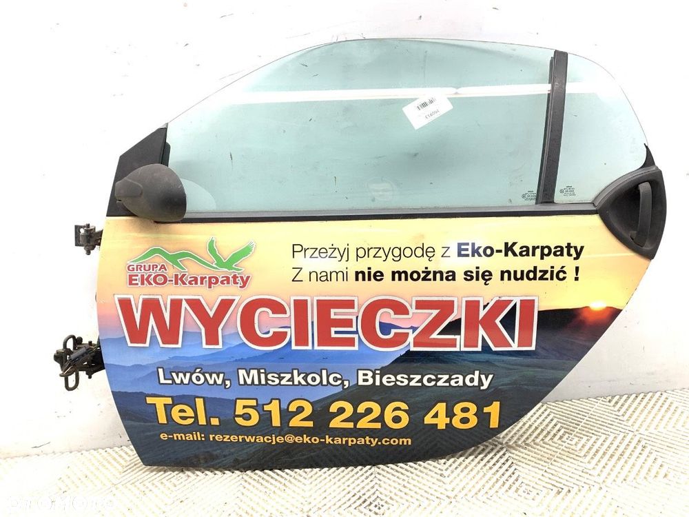 DRZWI LEWY PRZÓD  SMART FORTWO coupe (450) 2004 - 2007 0.6 (450.332) 45 kW [61 KM] benzyna 2004 - - 1