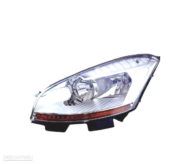 FAROL ESQ OPTICAS PARA CITROEN C4 PICASSO 06-10