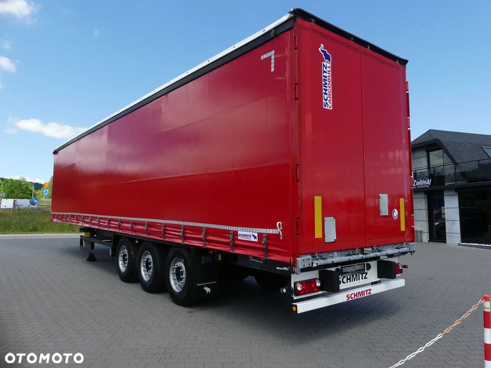 Schmitz Cargobull FIRANKA / STANDARD / OŚ PODNOSZONA / W OCYNKU / - 8