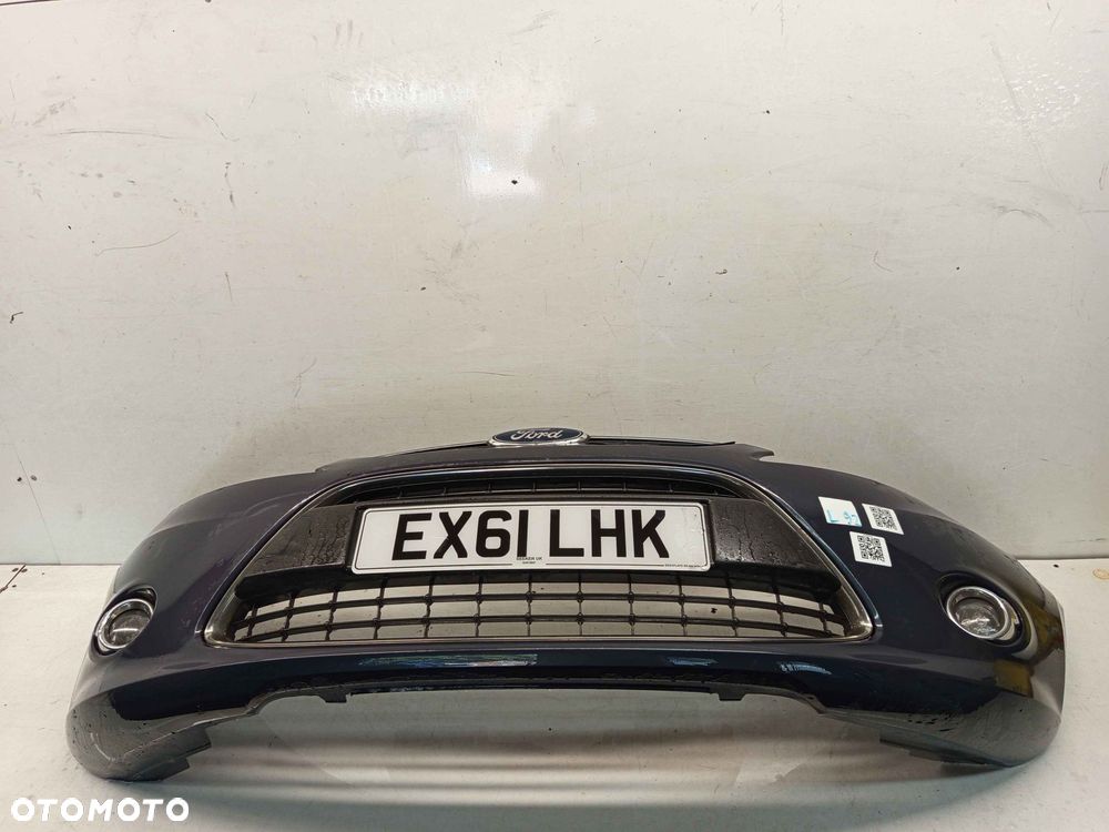 + ZDERZAK PRZÓD PRZEDNI FORD FIESTA MK.7 7 VII F0 SZARY GRAFITOWY HALOGENY