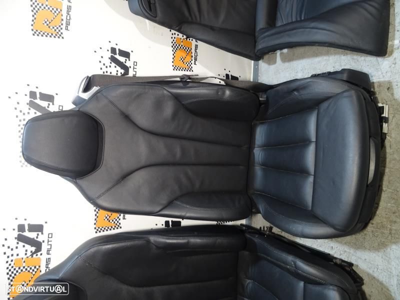 Bancos BMW Serie 6 Coupe F13 Pack M em Pele com Quartelas - 5