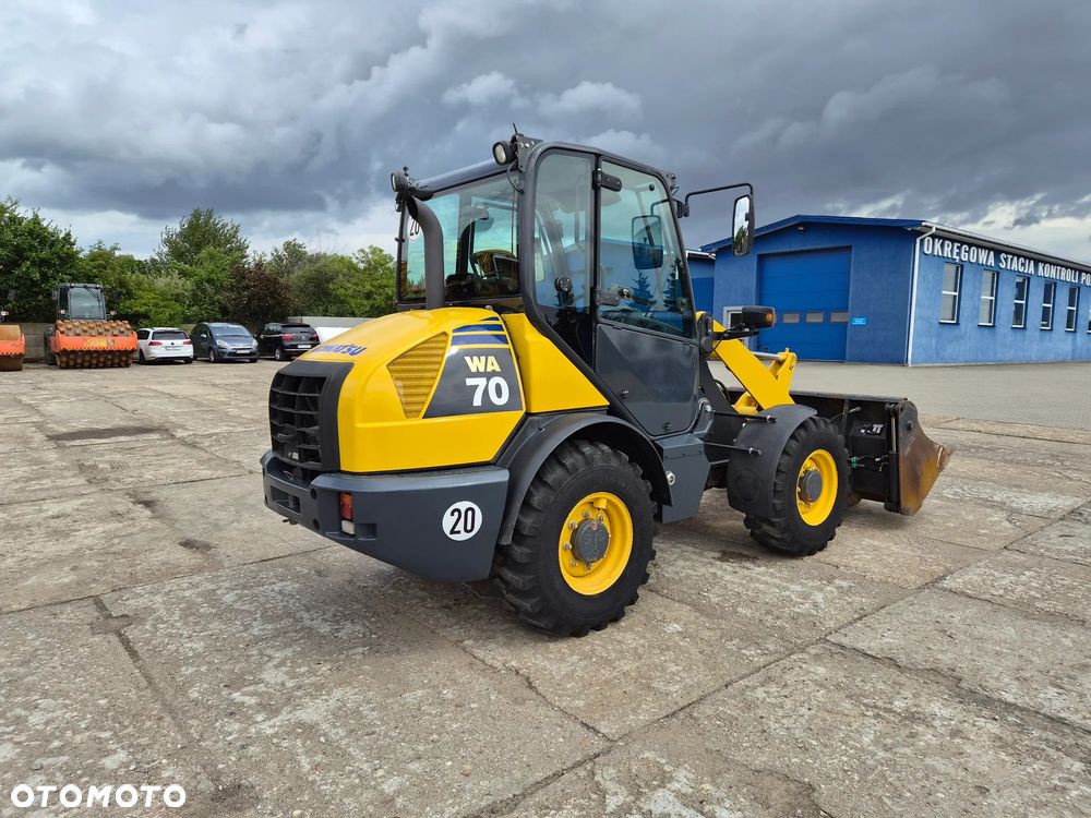 Komatsu WA 70 - 6 spr z Niemiec łyżka krokodyl + widły - 2